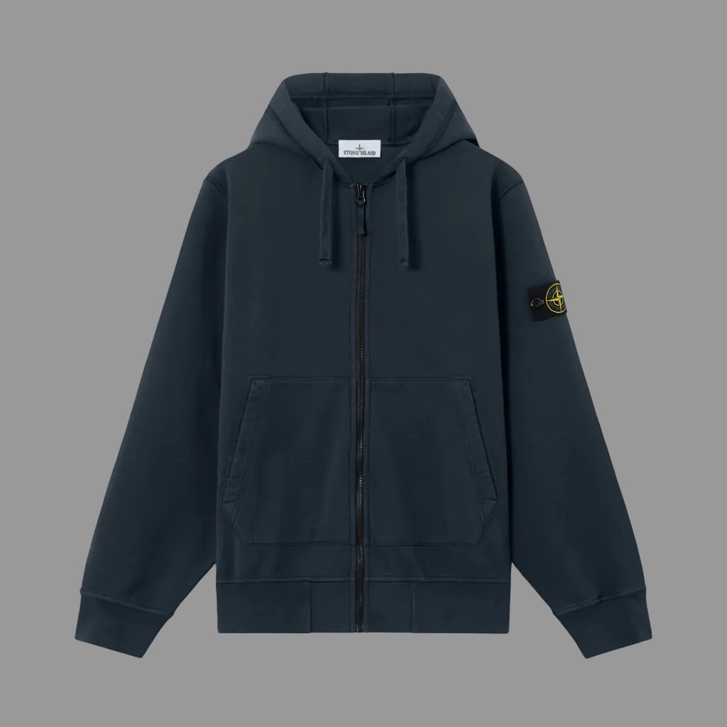 Navy blue stone island