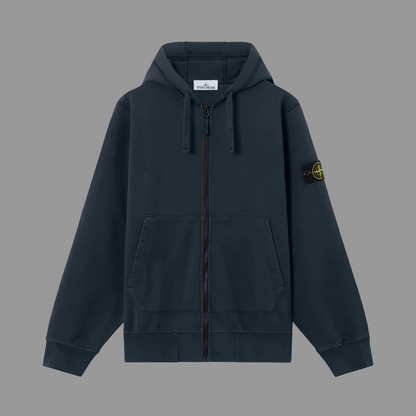 Navy blue stone island