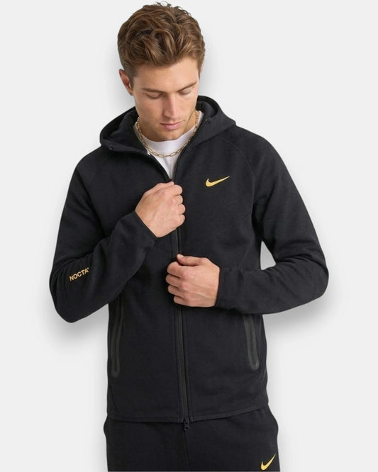 NOCTA Tech Fleece black hoodie and jogger